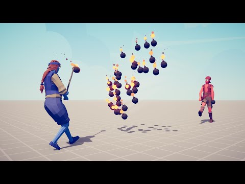 SUPER BOMB THROWER vs EVERY UNIT - Totally Accurate Battle Simulator TABS