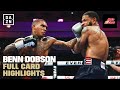 Conor Benn vs. Peter Dobson | Full Card Fight Highlights