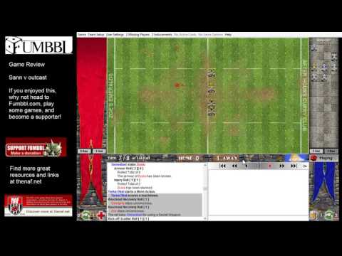 Blood Bowl Khemri v Amazons