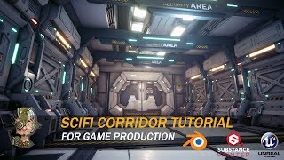 Sci-Fi Corridor Tutorial video thumbnail