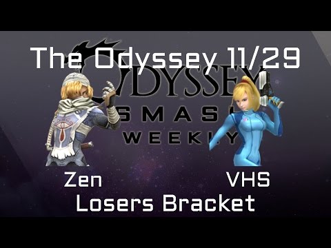 The Odyssey 11/29 - Zen (Squirtle/Sheik/Peach) vs. VHS (ZSS)