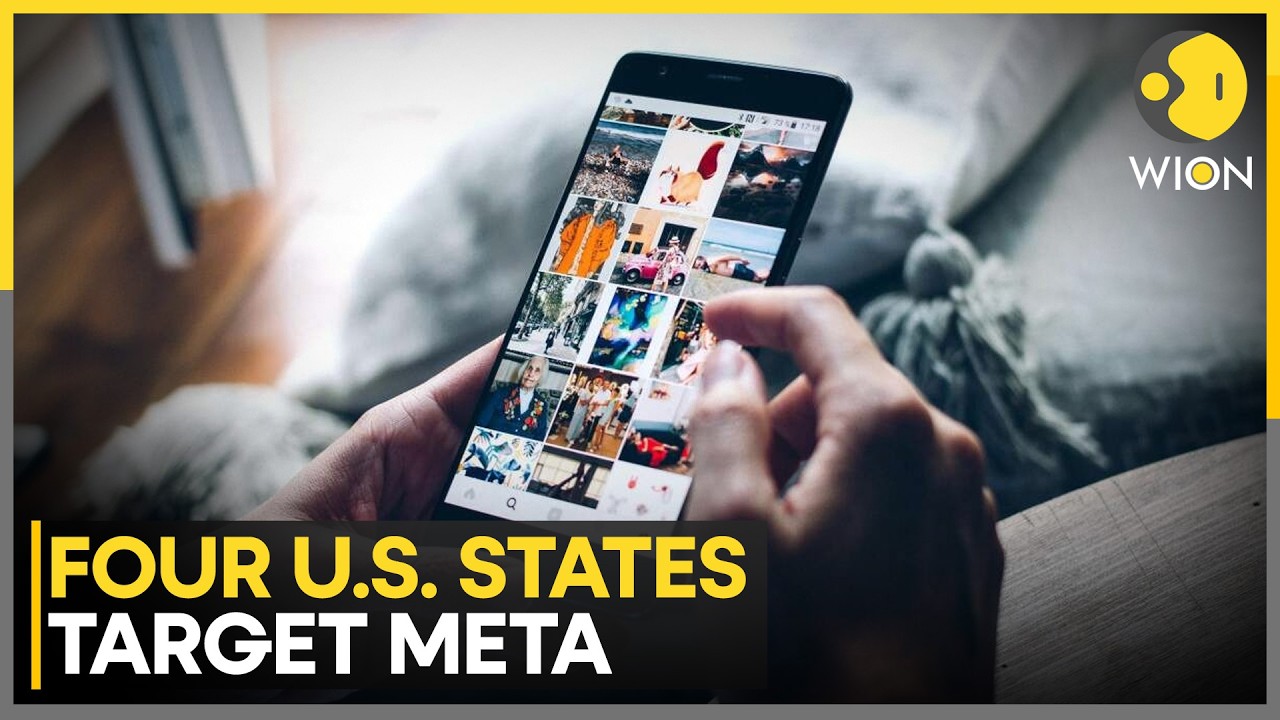 Four US States Target Meta Over Youth Harm | WION News