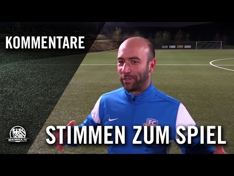Die Stimmen zum Spiel (FC Neu-Anspach - FG Seckbach, Gruppenliga Frankfurt, Gruppe West)