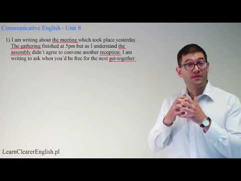 Communicative English Unit 8: Vocabulary Linkers