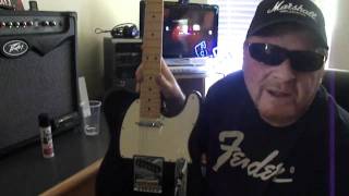 Video thumbnail for 2011 Fender American Standard Telecaster (Black) Demo by cryptonet007
