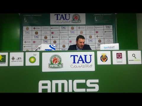 RP de Toni Ten tras el TAU Castelló - ICL Manresa