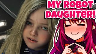 IRyS Finds Her New Robot Daughter in Pragmata!
