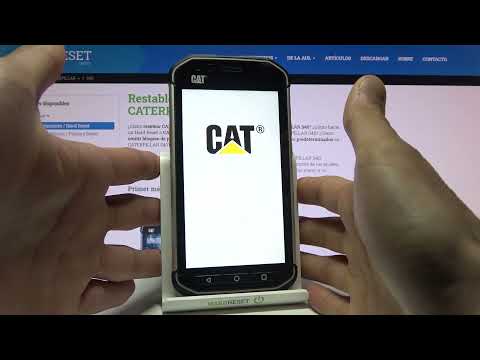 Cómo restablecer de fábrica un CATERPILLAR S40 - formatear CATERPILLAR