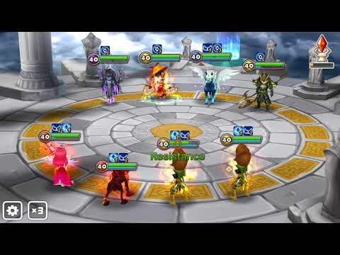 Summoners War Arena - Double Lushen, Chloe, Sieg VS Leo