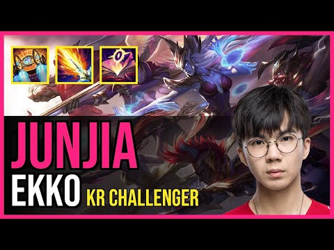 JunJia - EKKO vs. FIZZ Mid | KR Challenger