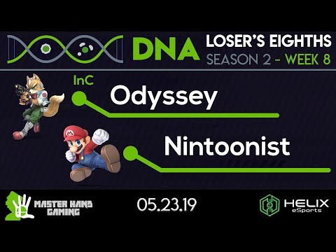 DNA 2.8 - Nintoonist (Mario) vs InC | Odyssey (Fox) - L Eighths
