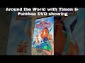 Around The World With Timon Pumbaa DVD Showing