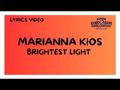 LYRICS / TEKST | MARIANNA KŁOS - BRIGHTEST LIGHT | JUNIOR EUROVISION 2025 - POLAND
