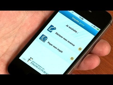 comment declarer ses impots par smartphone
