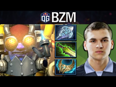 Tinker Dota 2 Gameplay OG.BZM with Windwalker and 18 Kills