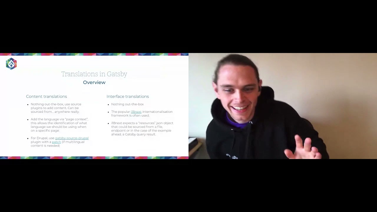 Decoupled Translations with Drupal and Gatsby / DrupalCon North America 2021