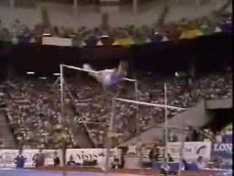 Mirela Pasca - 1991 Worlds AA - Uneven Bars