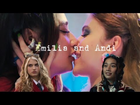 From bitch to a softhearted | Emilia and Andi Story | Rebelde Netflix