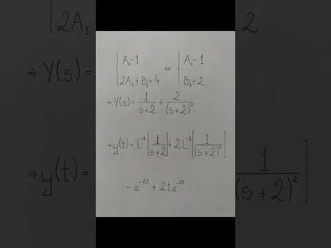 (Métodos Matemáticos da Física) Nâng Cao: Laplace cho Hệ phương trình vi phân