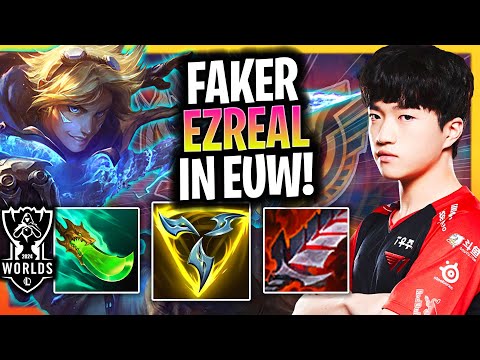 KERIA IS A BEAST WITH EZREAL IN EUW SERVER! | T1 Keria Plays Ezreal Support vs Kai'sa!  Worlds 2024