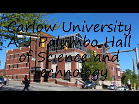 How to pronounce Carlow University A J Palumbo Hall of Science and Technology in English?