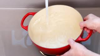 Comment nettoyer votre fonte émaillée 