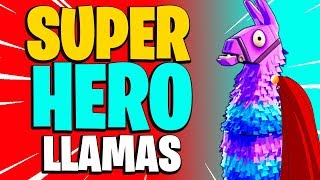 fortnite save the world super hero - hero llama fortnite