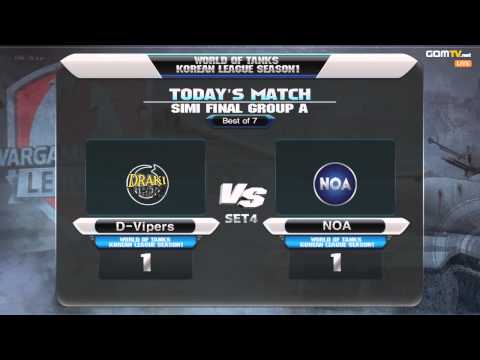 World of Tanks Korean League Season 1, Ro4 Match1