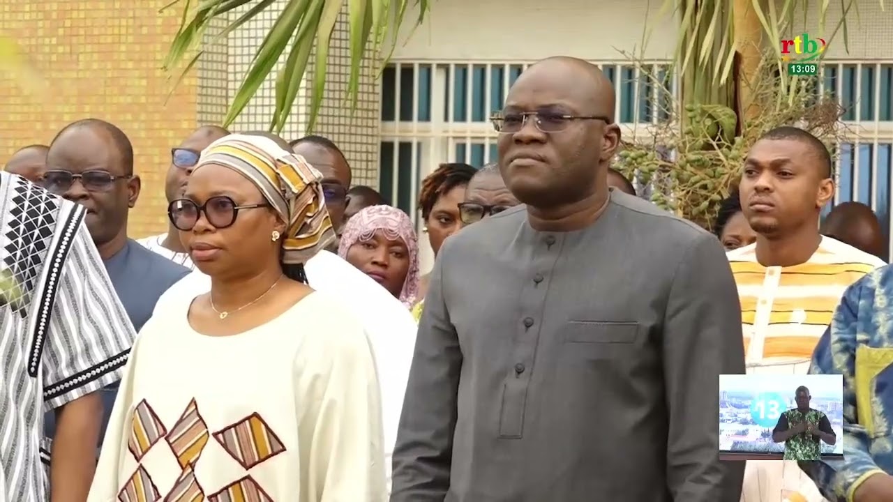 Montée des couleurs à la DG du Trésor public : le ministre Aboubakar Nacanabo galvanise sa troupe