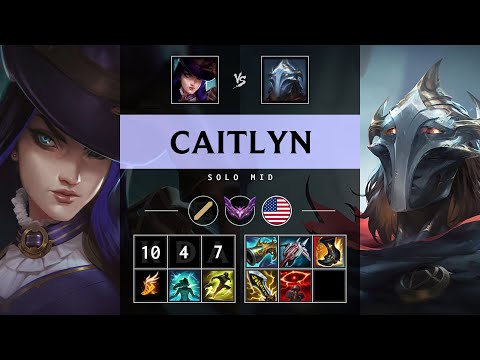 Caitlyn Mid vs Viktor - NA Master Patch 25.15
