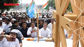 On Gandhi Jayanti, Rahul Gandhi Leads Padyatra In New Delhi