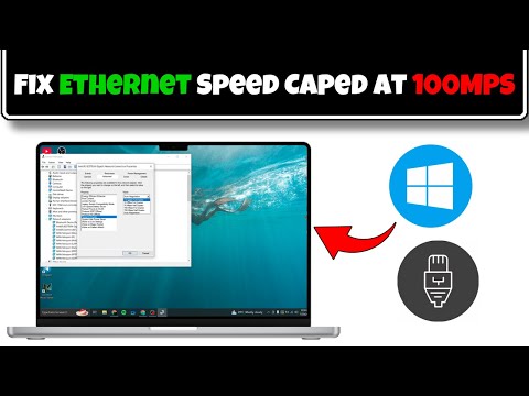 How To Fix Ethernet Speed Capped At 100MBPS In Windows (Boost Internet Speed)