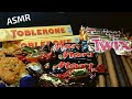 ASMR CHOCOLATE EATING GALAXY TWIX TOBLERONE MARS WAFER ROLLS NO TALKING