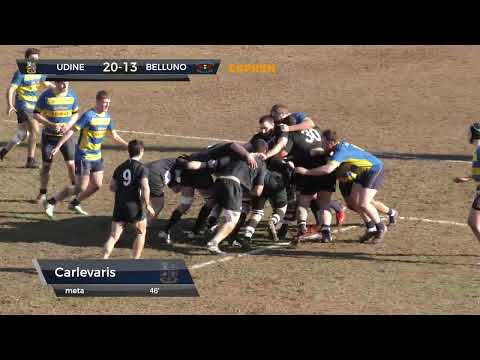 Highlights | Rugby Udine - Rugby Belluno | Serie B 2024-25