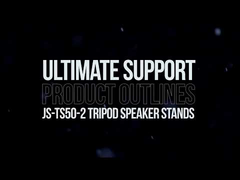 Ultimate Support Product Outlines - JS-TS50-2 Tripod Speaker Stands (Pair)