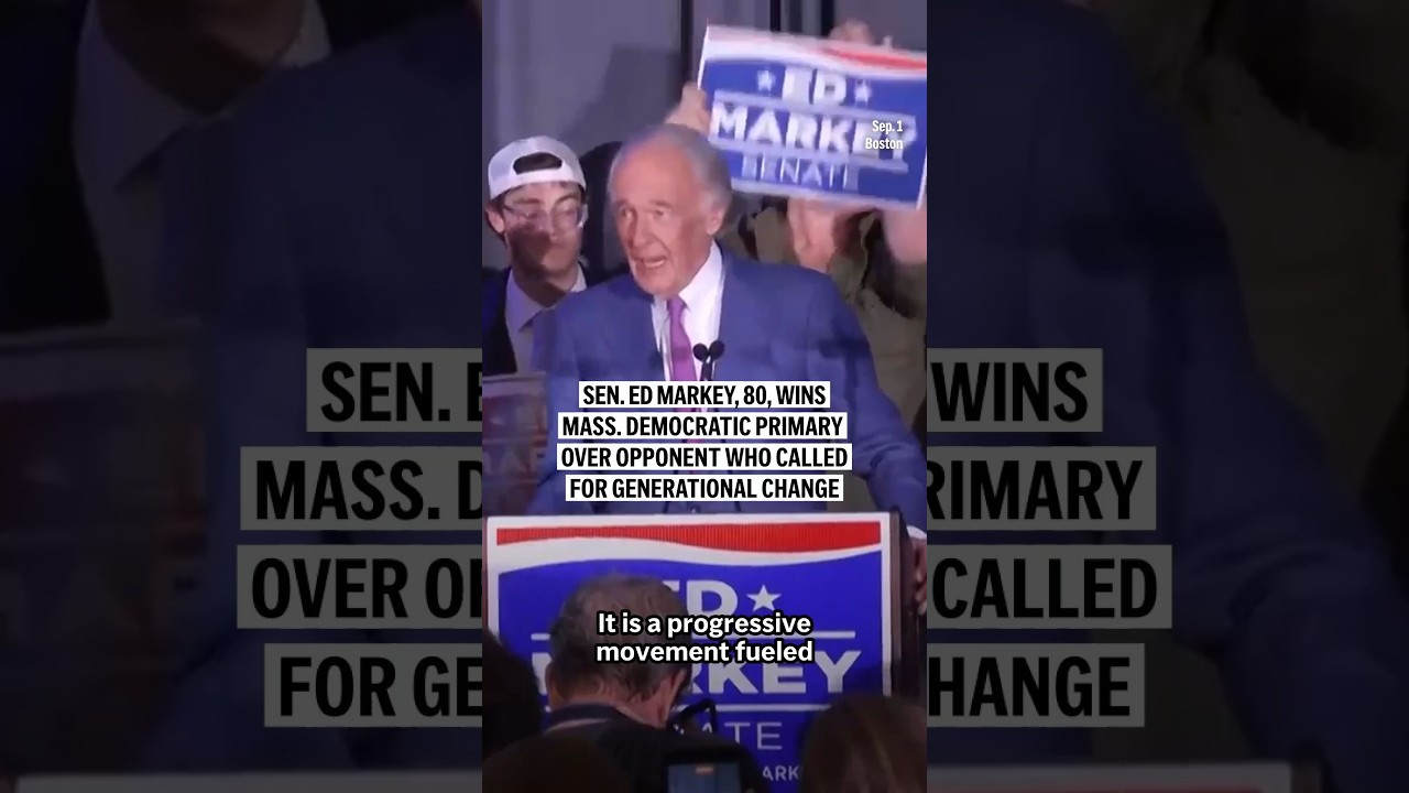 Sen. Ed Markey wins Massachusetts Democratic primary election