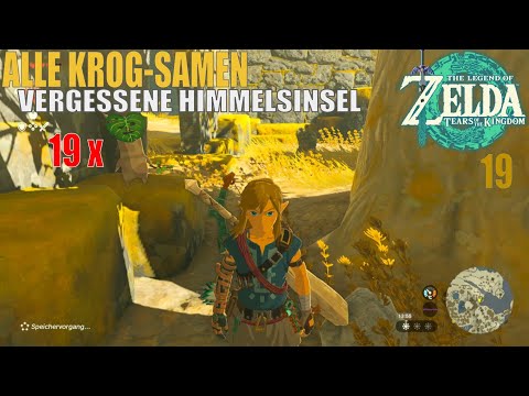 Zelda: Tears of the Kingdom - 19 x Korok Seeds - Great Sky Island (Easy Way)