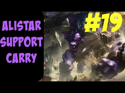 How to Carry as Alistar #19 -- Only Support to Diamond Series -- League of Legends