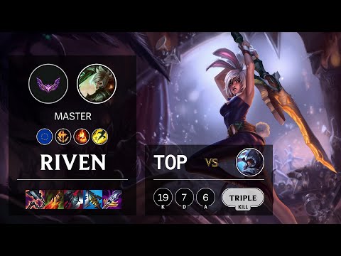 Riven Top vs Talon - EUW Master Patch 12.5