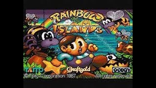 Rainbow Islands Comparison - Amiga - Amstrad CPC 464 - C64 - ZX Spectrum