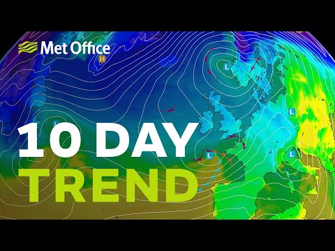 10 Day Trend – After the rain, snow and ice for some 20/01/21