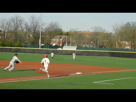 Green putout Spalding/Calvert Hall baseball 04/11/17