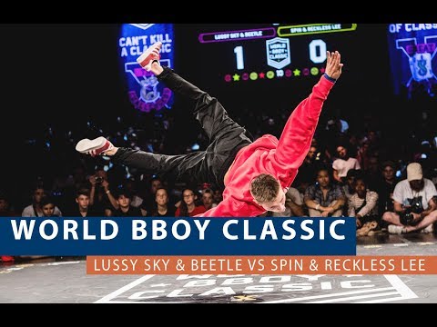 Lussy Sky & Beetle vs Spin & Reckless Lee | TOP 16 | WORLD BBOY CLASSIC 2018
