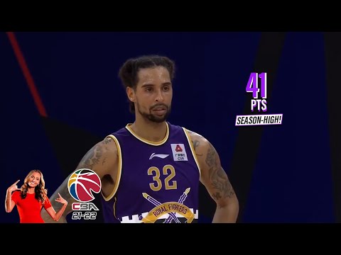 Sylven Landesberg (兰兹博格) Drops Season-High 41 Pts in 28 mins! Full Highlights vs 深圳马可波罗烈豹 (19.03.22)