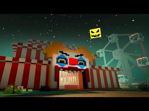 Spooky Theme Park in Pixel Gun 3D