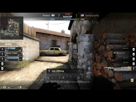 CS:GO fnatic V coL BO3 Map#1 DreamHack Winter 2013
