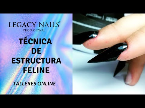 TÉCNICA DE ESTRUCTURA FELINE │TALLER DE UÑAS ONLINE │ LEGACY NAILS