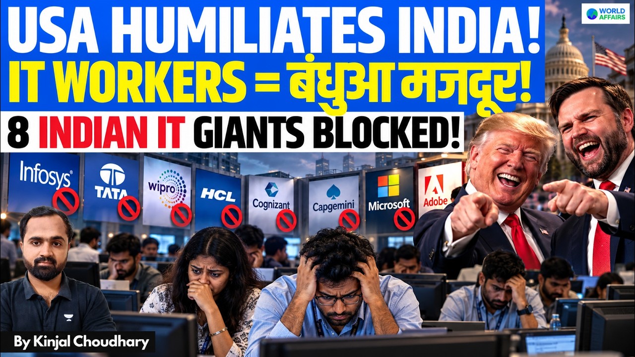 IT WORKERS = SERVANTS? MODI OUT? US Bans H1B Green Card PERM, Musk-Rahul Starlink Row | Kinjal