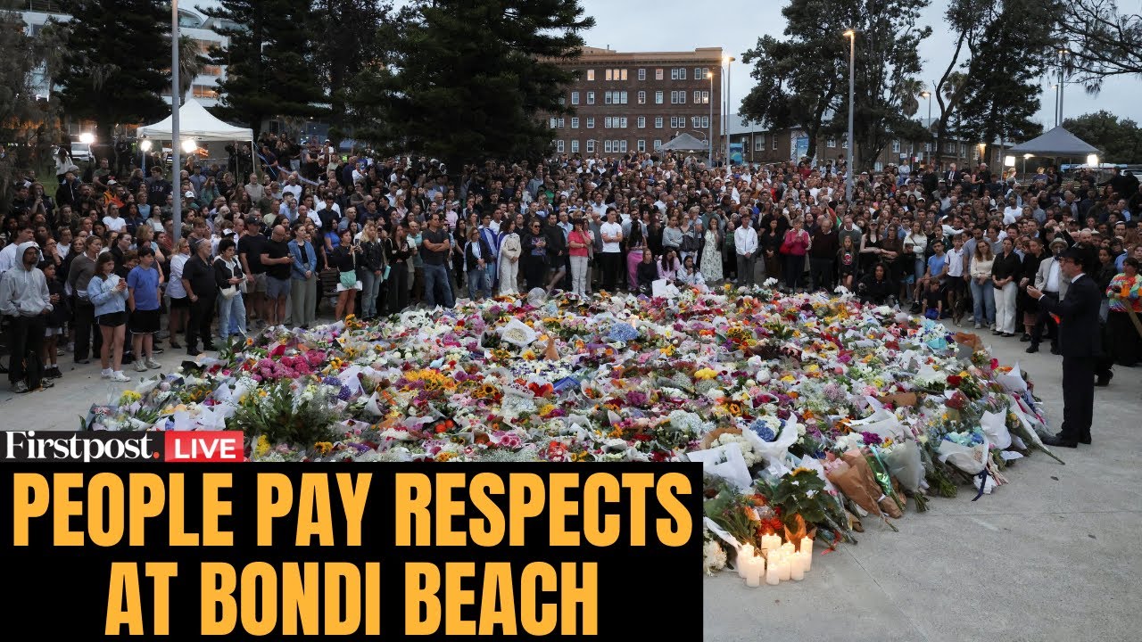 LIVE: People Pay Respects at Bondi Beach After Deadly Shooting at Jewish Celebration | N18G