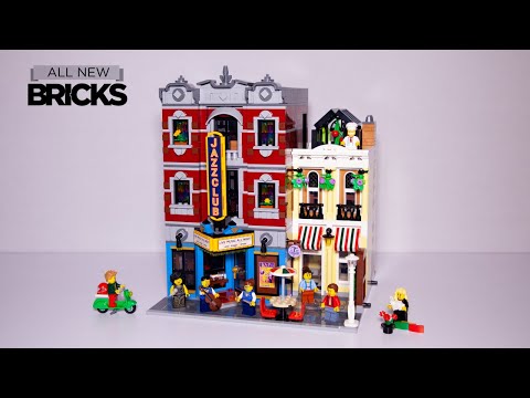 Vidéo LEGO Icons 10312 : Le club de jazz (Modular)